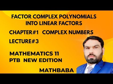 Factor Complex Polynomials into Linear Factors