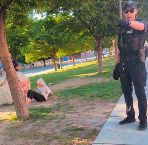WATCH: Police detain 'Cop Watcher' filming arrest on public sidewalk