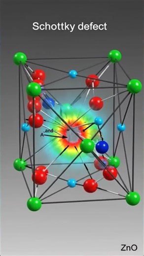 Schottky defect in solid state#class12#