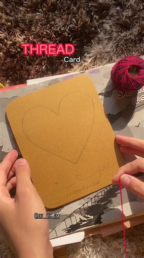 Customise thread card❤️#threadcard #CapCut #threadwork #customized #craft #art #artsyloug #content #artbyysm #giftideas #love #heart #explorepage #orderwork #customisedgifts #supportsmallbusiness #fyppppppppppppppppppppppp
