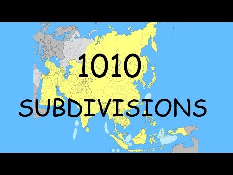 I Name Every Subdivision In ASIA.....