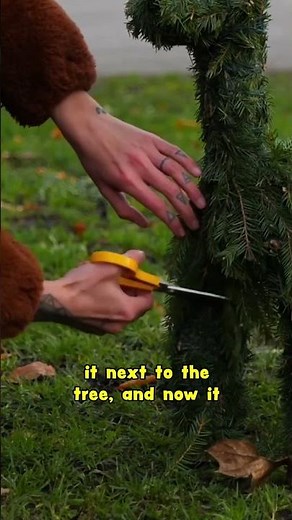 Yard Decor That SCREAMS Christmas ✨🎄🦌 #diydecor #christmashack