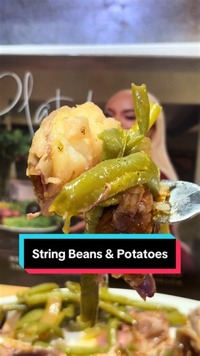 Warm String Beans and Potatoes Recipe for Snowy Days