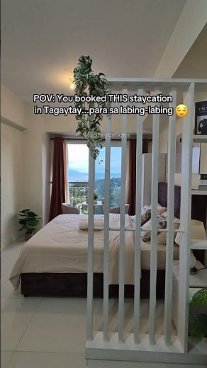 ❤️ Romantic Tagaytay Staycation with Taal View 🌋 | Perfect for Couples #Tagaytay #TagaytayStaycation
