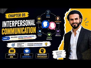 L1: Interpersonal Communication: Skills, Types, Importance & How to Improve | Behavioral Psychology