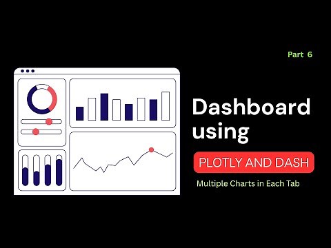 📊 How to Add Multiple Charts in Each Tab – Dashboard with Plotly Dash (Part 6)