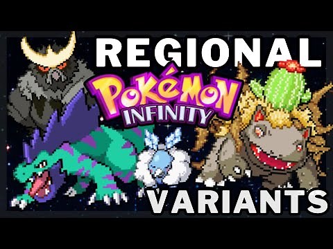 All NEW Regional FORMS In POKEMON Infinity! (Best Pokémon FANGAME)