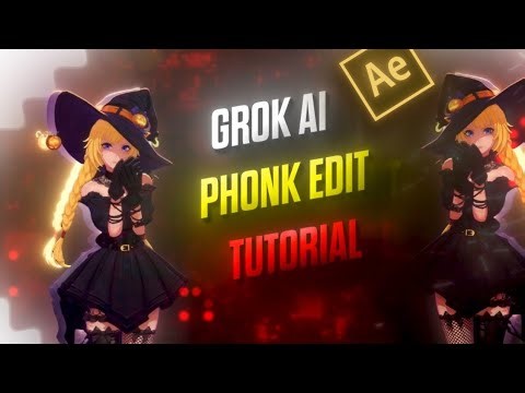 Create a viral Grok AI Phonk Edit in After Effects!