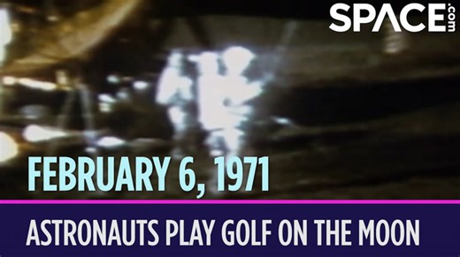 OTD in space - February 6: Astronauts play golf on the moon