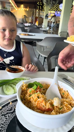 🍤 Tom Yum & Seafood Fried Rice in Thailand 🇹🇭 | So Delicious! #vasilisayummy