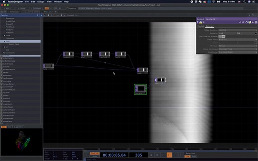 TouchDesigner 中文教程 ｜ 用鼠标控制粒子系统