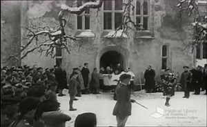 The funeral of Simon Joseph Fraser, 14th Lord Lovat, took place on this day in 1933 at St Mary's Roman Catholic Church at Eskadale, near Beauly. The occasion was filmed by Jimmy Nairn, photographer, filmmaker and manager of the Playhouse cinema in Inverness. Here is some of his (silent) footage of the occasion, courtesy of the Moving Image Archive at the National Library of Scotland | Am Baile - Highland History and Culture