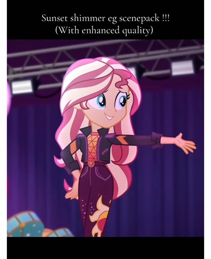 Sunset Shimmer Equestria Girls Scene Pack
