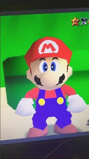 SUPER MARIO 64 OPENING SCENE ゲーム游戏机 videojuegov видеоигра RETRO VIDEO GAME