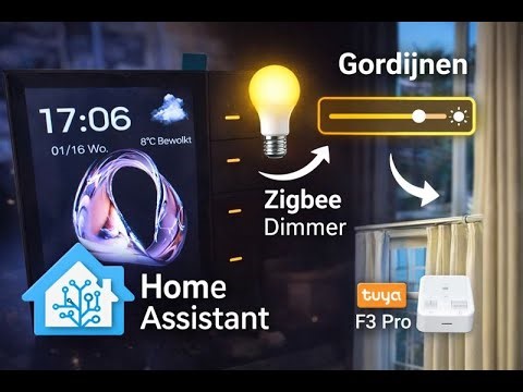 Deze Zigbee schakelaar kan méér dan je denkt | Dimmen & Gordijnen met Home Assistant