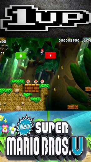 1-UP Trick N'51 Impossible Watch this! | New Super Mario Bros U #Mario #1UP #Nintendo
