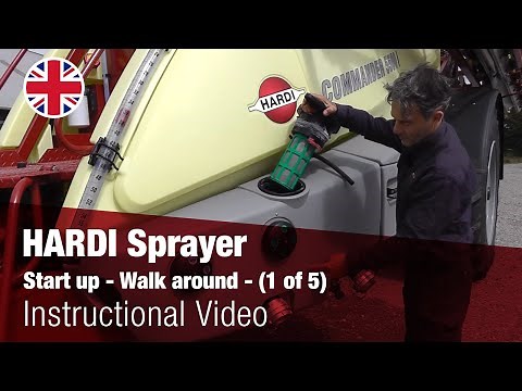 Instructional Video - HARDI sprayer start up - Walk around - (1 of 5)