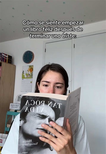 Empezar un libro feliz después de uno triste