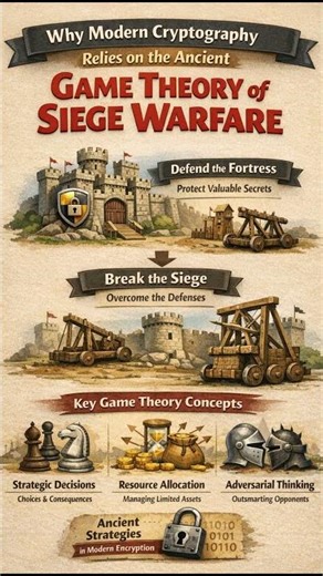 Siege Logic → Crypto #Cryptography #GameTheory #CyberSecurity
