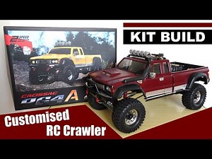 Cross-RC PG4A Adventurer Pick-up Truck 1:10 Scale RC Crawler - Kit build completion