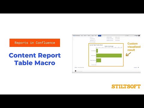Reports in Confluence (Part 3 of 3): Content Report Table Macro