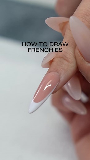 How to Draw Perfect French Tips for Nail Art