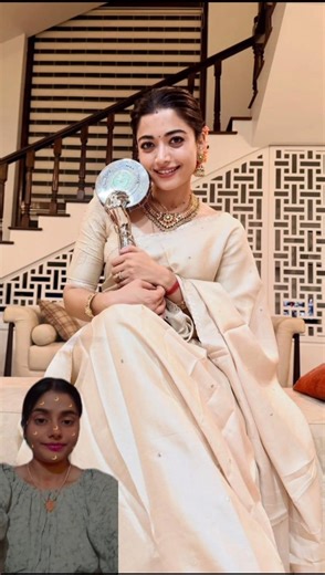 Rashmika Mandanna shared Wins Best Actress at Telangana Gaddar Flim Awards 🏆🔥 #bollywood #shortvideo