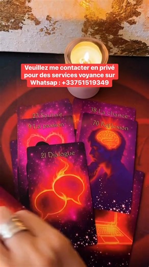 pour prendre rdv : wa.me/33751519349 Veuillez me contacter sur Whatsap : 33751519349 Uniquement. #medium #tiragesentimental #guidance #guidancedujour #guide #spirituality #spiritualtiktok #cartomancie #cartomancienne #tiragedecarte #oracle #fypp #pypage #reading #ex #crush #love #loveyou #couple #TAROT #tarotonline @super fans | Emmy Medium