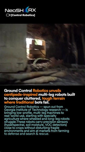 Georgia Tech research and startup *Ground Control Robotics, Inc.* showcased its multi-legged robotic platform — codenamed SCUTTLE (Slithering Centipede-like Undulatory Terradynamically Tactical Legged Explorer) — designed for cluttered, unstructured environments where conventional wheeled, tracked, or long-leg robots falter. Developed in collaboration with the Georgia Institute of Technology and grounded in biomechanics and robophysics research from the CRAB Lab, SCUTTLE mimics a centipede’s loc