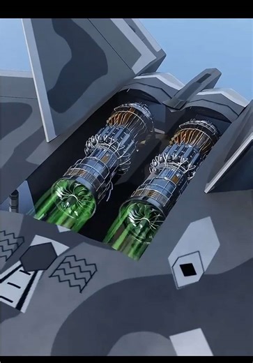 F-22 Raptor Engine Explained! _f22raptor _aviationengineering