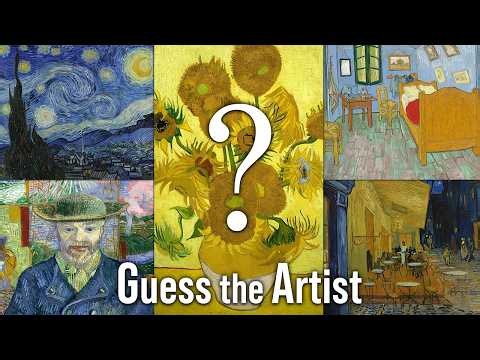 Guess the Artist: 500+ Famous Paintings & 100 Quizzes (Art History Challenge)