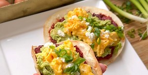 SMASH CHORIZO BREAKFAST TACO 🔥