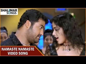 Namaste Namaste Video Song || Samba Movie || NTR Jr, Bhoomika, Genelia || Shalimar Songs