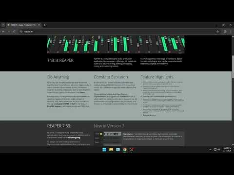 Reaper DAW 🎶 Free Download 💻 Latest Version 🔥 Get Your Copy Now! 🚀✨ Cracked Included! 🎉