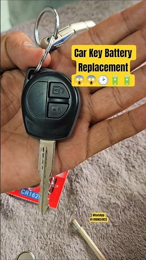 Car Key Battery Replacement | Maruti to Mercedes Remote Key Battery Change 🔋🚗 | Tiktikhub