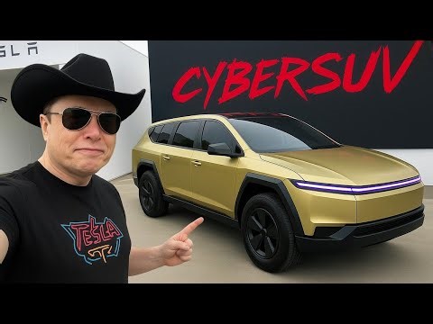 Tesla Cyber SUV Leaks in USA! Elon Musk’s $28K Model 2 & New EV Battery Revolution