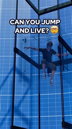 Can you JUMP to survive an elevator freefall? 🤯 The terrifying truth will save your life. WATCH! 👇
