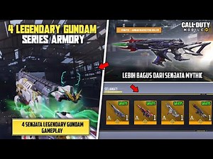 Season 6 (2025) 4 senjata legendary Gundam gameplay + ironsights + weapon inspection codm S6