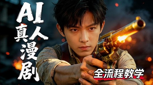 【AI动态漫】全网首发！AI漫剧制作全流程教学！分镜脚本 人物设计 生成视频 剪辑配音AI一键生成，零基础小白也能轻松学会！7天学完直接变现接单！