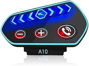 Motorcycle Helmet Bluetooth Headset – Professional Sound Wireless Headset – 20m Transmission Range – Triple Noise Reduction Motorcycle Bluetooth Headset Waterproof