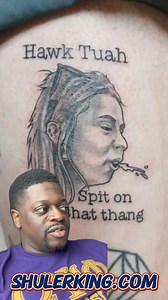 22K views · 863 reactions | A tattoo of Hawk Tuah Your Favorite...