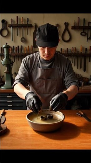 Rusty Padlock Restoration 😳 | Before & After #Shorts