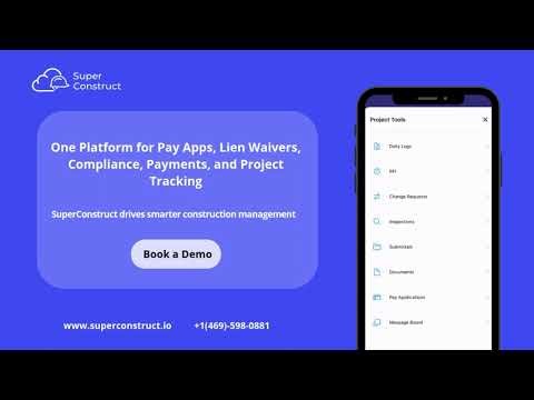 Simplify Construction Projects & Payments | SuperConstruct