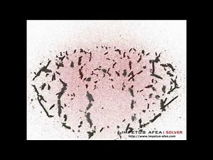 Fragmentation of metal cylinder following high explosive (C-4) detonation