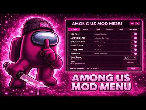FREE Download Among Us Mod Menu | Hacks + Cheats + Always Impostor + Mod 2026 New