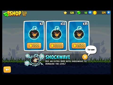 Angry birds classic power ups tutorial gameplay