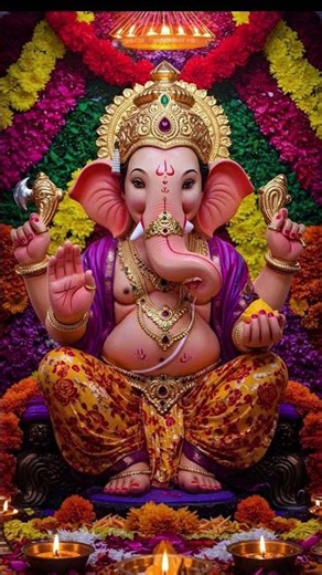 108 Ganpati Mahamantra | Om Gan Ganpataye Namo Namah 108 Times | Powerful Ganesh Mantra#reels #viral