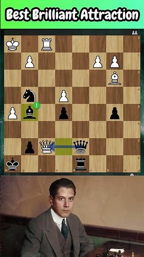 The Best Brilliant Attraction! Play Like a World Chess Champion!♟️🔥