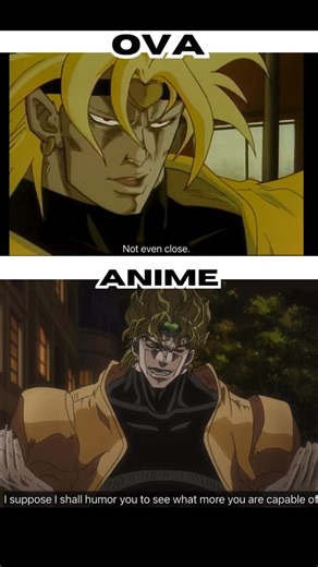 Lazy Genio on Instagram: "Dio and Jotaro Clash/ OVA and Anime #jjba #jjbamemes #jojonokimyounabouken #jojobizarreadventure #jojosbizarreadventure #jojosbizzareadventure #jojosbizarreadventureedit #jojosbizarreadventurememes #jojosbizarreadventures #animetiktok"