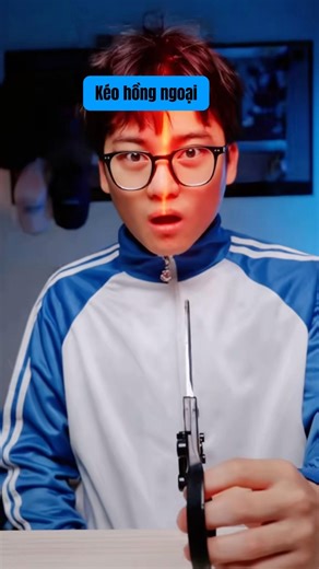 Kéo Hồng Ngoại Laser Review: Có Thực Sự Hữu Ích Không? Infrared Scissors Test#shots #LaserScissors